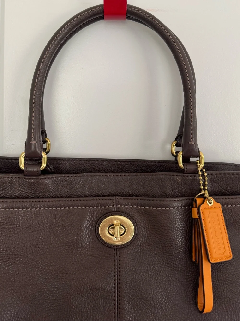 Coach Park Leather Carry-All